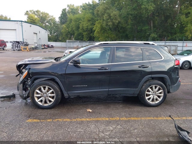 2015 Jeep Cherokee Limited მანქანა იყიდება აუქციონზე, vin: 1C4PJMDB7FW641649, აუქციონის ნომერი: 46029306