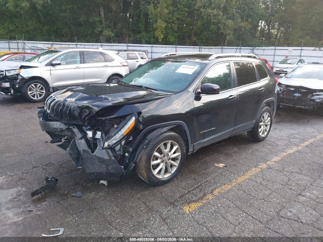 2015 Jeep Cherokee Limited მანქანა იყიდება აუქციონზე, vin: 1C4PJMDB7FW641649, აუქციონის ნომერი: 46029306
