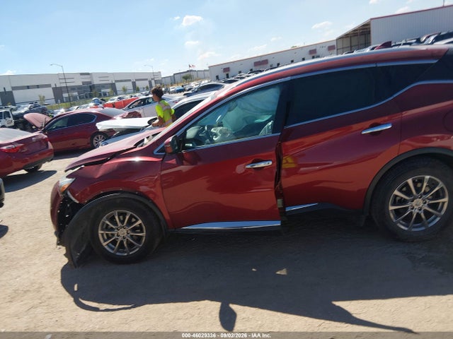 46029336 :رقم المزاد ، 5N1AZ2MGXHN128253 vin ، 2017 Nissan Murano Sl مزاد بيع
