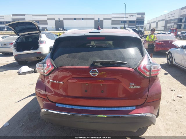 46029336 :رقم المزاد ، 5N1AZ2MGXHN128253 vin ، 2017 Nissan Murano Sl مزاد بيع