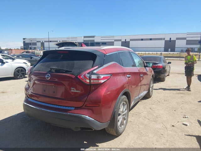 46029336 :رقم المزاد ، 5N1AZ2MGXHN128253 vin ، 2017 Nissan Murano Sl مزاد بيع