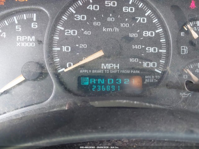 Aukcja sprzedaży 2002 Chevrolet Silverado 1500 Ls, vin: 2GCEK19V521329031, numer aukcji: 46029365
