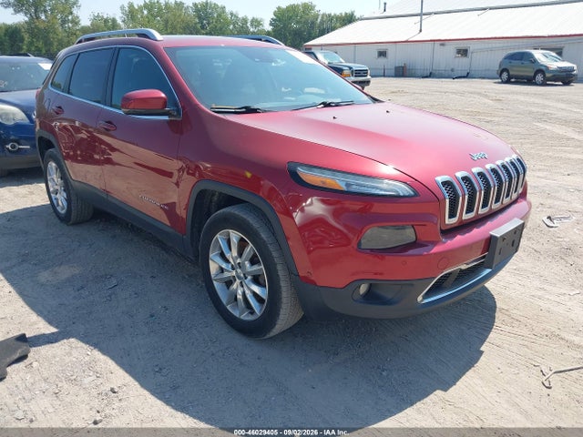 Продажа на аукционе авто 2014 Jeep Cherokee Limited, vin: 1C4PJMDS3EW180948, номер лота: 46029405