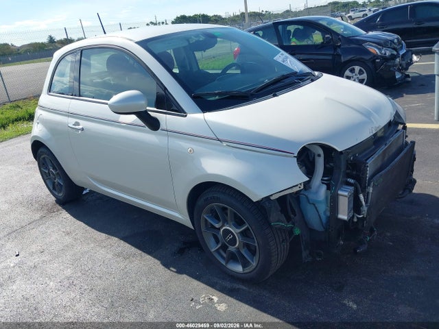 2019 Fiat 500 Pop მანქანა იყიდება აუქციონზე, vin: 3C3CFFKH8KT820385, აუქციონის ნომერი: 46029459