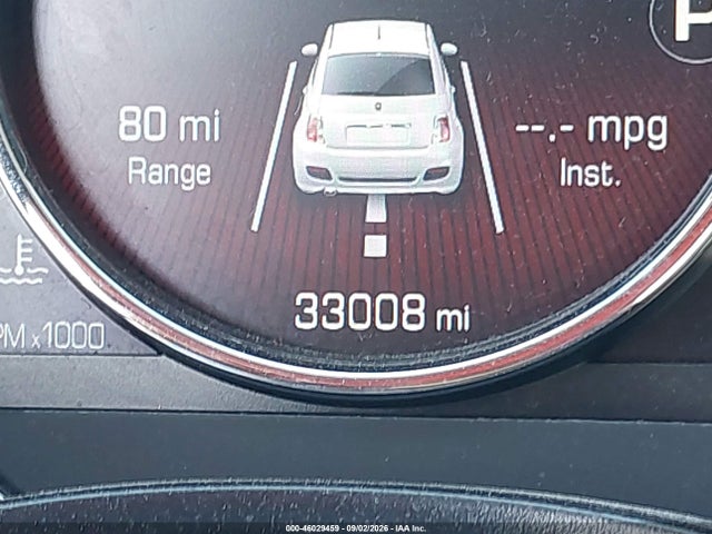46029459 :رقم المزاد ، 3C3CFFKH8KT820385 vin ، 2019 Fiat 500 Pop مزاد بيع