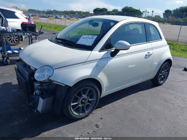 46029459 :رقم المزاد ، 3C3CFFKH8KT820385 vin ، 2019 Fiat 500 Pop مزاد بيع