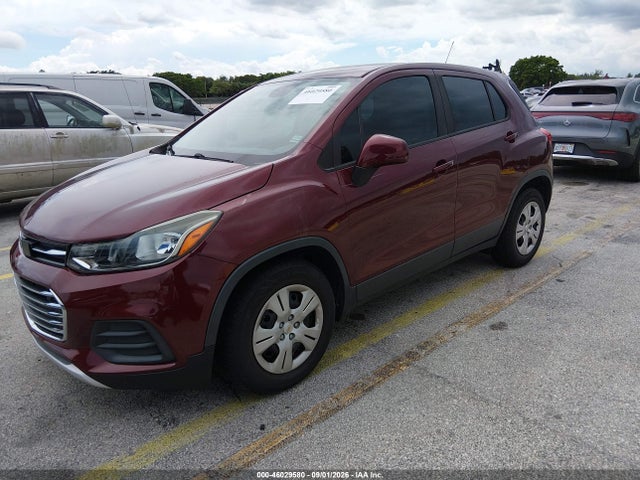 2017 Chevrolet Trax Ls მანქანა იყიდება აუქციონზე, vin: 3GNCJKSB5HL253504, აუქციონის ნომერი: 46029580
