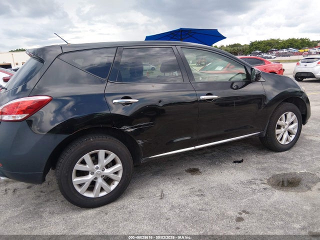 2013 Nissan Murano S მანქანა იყიდება აუქციონზე, vin: JN8AZ1MU4DW213408, აუქციონის ნომერი: 46029616