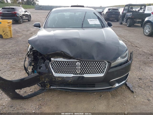 2017 Lincoln Mkz Select მანქანა იყიდება აუქციონზე, vin: 3LN6L5DC5HR619042, აუქციონის ნომერი: 46029715