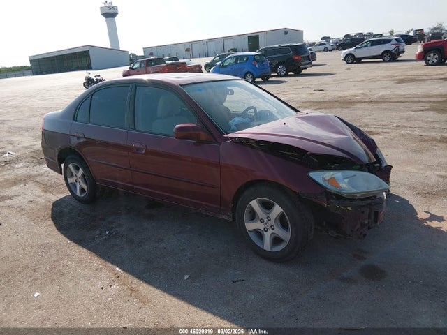 2004 Honda Civic Ex მანქანა იყიდება აუქციონზე, vin: 1HGES25794L022330, აუქციონის ნომერი: 46029819