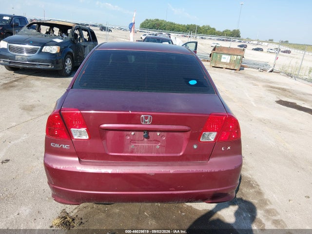 Aukcja sprzedaży 2004 Honda Civic Ex, vin: 1HGES25794L022330, numer aukcji: 46029819