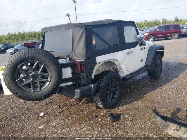 46029824 :رقم المزاد ، 1J8FA24187L128753 vin ، 2007 Jeep Wrangler X مزاد بيع