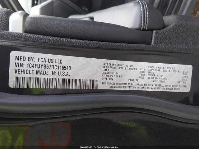 Jeep Grand Cherokee 4xe 2024 1C4RJYB67RC116540 Image 9