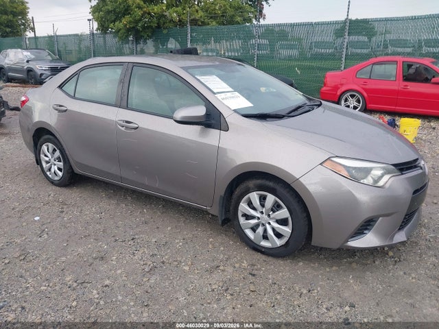 2016 Toyota Corolla Le მანქანა იყიდება აუქციონზე, vin: 2T1BURHE6GC677538, აუქციონის ნომერი: 46030029