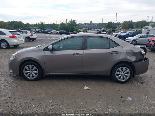 2016 Toyota Corolla Le მანქანა იყიდება აუქციონზე, vin: 2T1BURHE6GC677538, აუქციონის ნომერი: 46030029