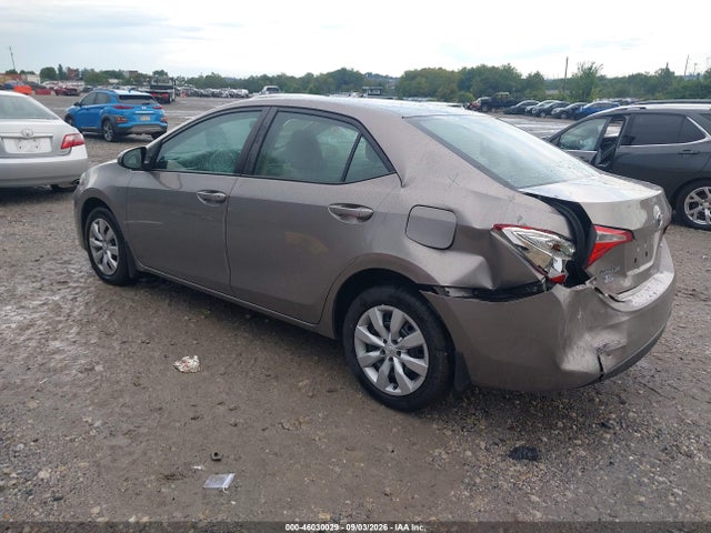 2016 Toyota Corolla Le მანქანა იყიდება აუქციონზე, vin: 2T1BURHE6GC677538, აუქციონის ნომერი: 46030029