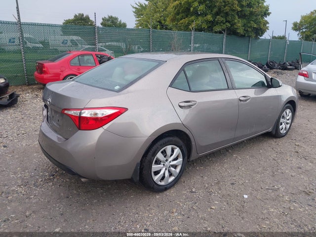 2016 Toyota Corolla Le მანქანა იყიდება აუქციონზე, vin: 2T1BURHE6GC677538, აუქციონის ნომერი: 46030029