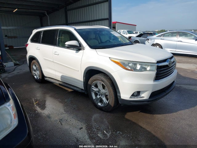 Toyota Highlander Limited Platinum V6 2014 5TDDKRFH8ES059461 main image
