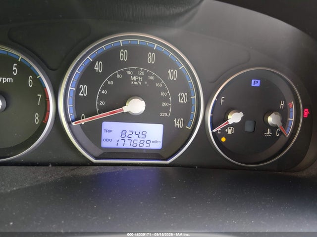 46030171 :رقم المزاد ، 5NMSH13E49H330848 vin ، 2009 Hyundai Santa Fe Se مزاد بيع