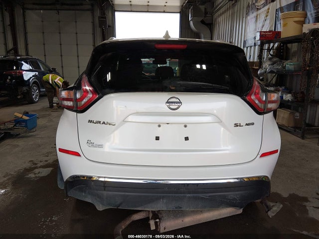 46030178 :رقم المزاد ، 5N1AZ2MH4HN174847 vin ، 2017 Nissan Murano Sl مزاد بيع