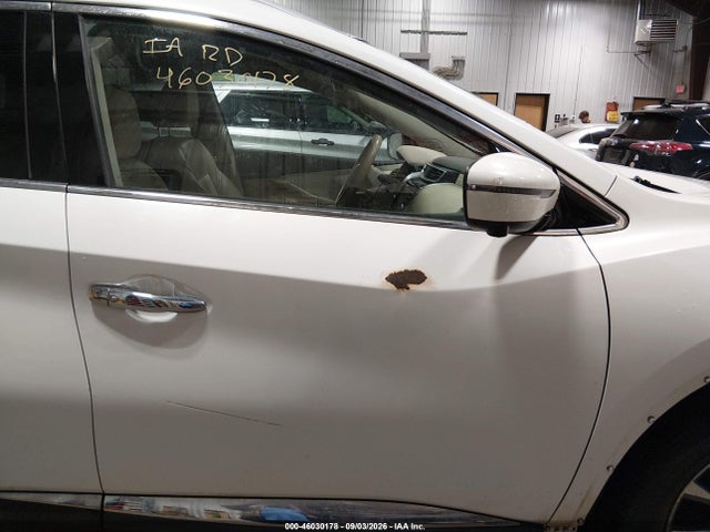 46030178 :رقم المزاد ، 5N1AZ2MH4HN174847 vin ، 2017 Nissan Murano Sl مزاد بيع