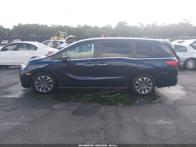 46030189 :رقم المزاد ، 5FNRL6H70MB037592 vin ، 2021 Honda Odyssey Ex-l مزاد بيع