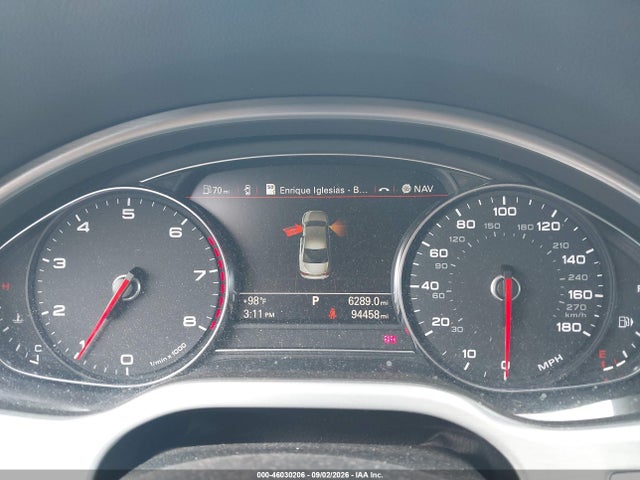2013 Audi A8 3.0t მანქანა იყიდება აუქციონზე, vin: WAUAGAFD3DN013640, აუქციონის ნომერი: 46030206