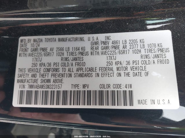 7MMVABAM5SN323157 Mazda Cx-50 2.5 S Select Package