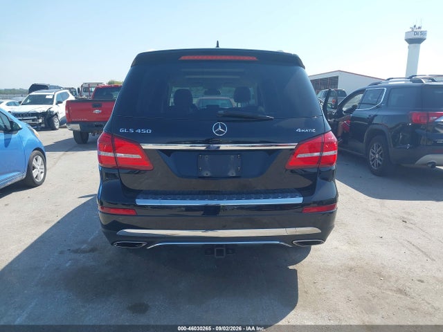 46030265 :رقم المزاد ، 4JGDF6EE1JB050799 vin ، 2018 Mercedes-benz Gls 450 4matic مزاد بيع
