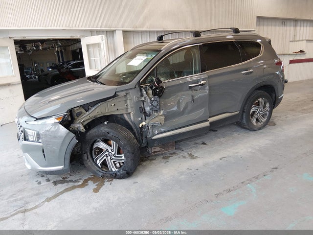 2022 Hyundai Santa Fe Sel მანქანა იყიდება აუქციონზე, vin: 5NMS3DAJ3NH452689, აუქციონის ნომერი: 46030280