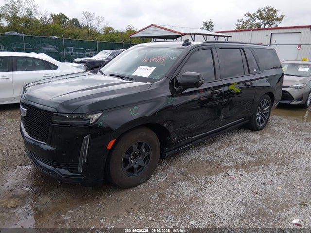 46030339 :رقم المزاد ، 1GYS4RKLXMR265853 vin ، 2021 Cadillac Escalade Esv 4wd Sport Platinum مزاد بيع