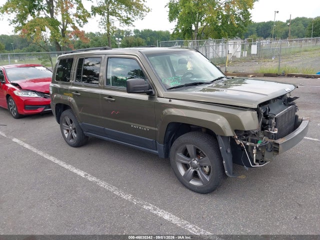 2015 Jeep Patriot High Altitude Edition მანქანა იყიდება აუქციონზე, vin: 1C4NJRFB9FD271799, აუქციონის ნომერი: 46030342