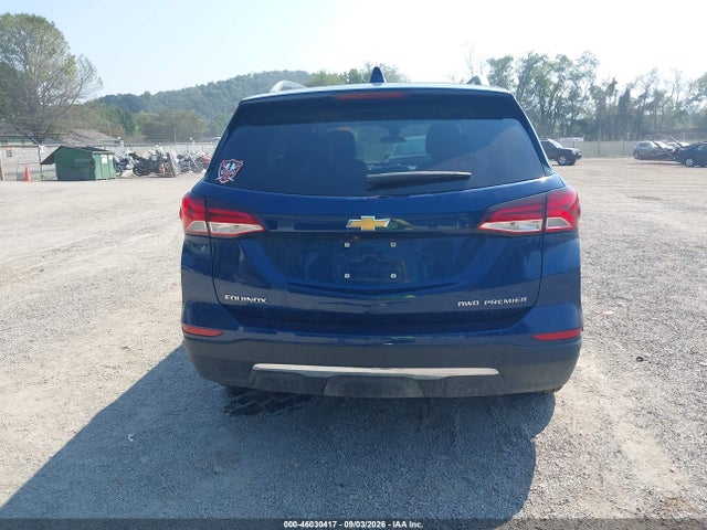 Продаж на аукціоні авто 2022 Chevrolet Equinox Awd Premier, vin: 3GNAXXEV1NS190850, номер лоту: 46030417