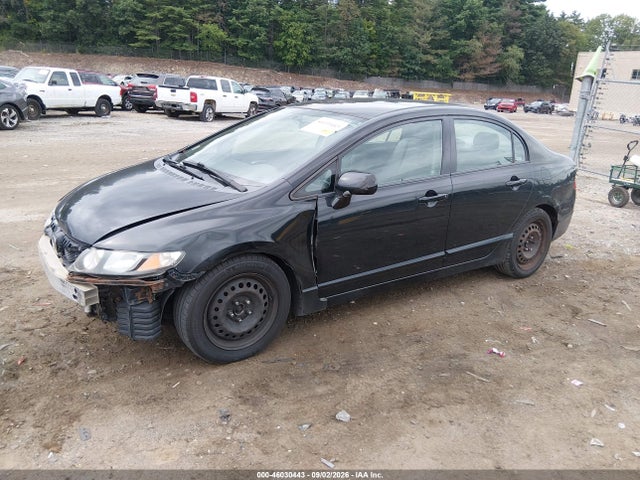 2009 Honda Civic Lx მანქანა იყიდება აუქციონზე, vin: 2HGFA16589H316188, აუქციონის ნომერი: 46030443