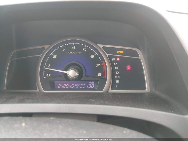 2009 Honda Civic Lx მანქანა იყიდება აუქციონზე, vin: 2HGFA16589H316188, აუქციონის ნომერი: 46030443