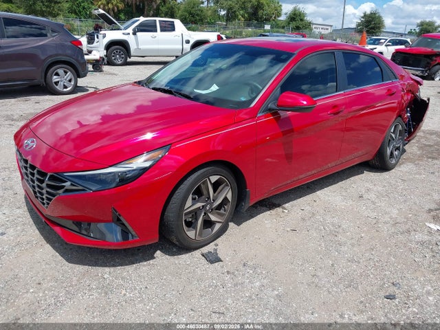 46030487 :رقم المزاد ، 5NPLP4AG3MH034437 vin ، 2021 Hyundai Elantra Limited مزاد بيع