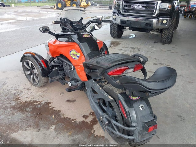 Aukcja sprzedaży 2015 Can-am Spyder Roadster F3/f3-s, vin: 2BXRDCD27FV000608, numer aukcji: 46030509