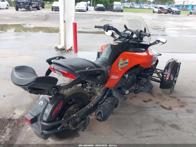 Aukcja sprzedaży 2015 Can-am Spyder Roadster F3/f3-s, vin: 2BXRDCD27FV000608, numer aukcji: 46030509