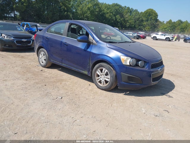 Продажа на аукционе авто 2013 Chevrolet Sonic Lt Auto, vin: 1G1JC5SH4D4192607, номер лота: 46030546