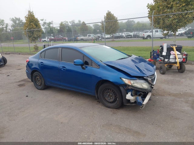 Auction sale of the 2013 Honda Civic Lx, vin: 2HGFB2F5XDH547704, lot number: 46030549