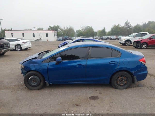 Продаж на аукціоні авто 2013 Honda Civic Lx, vin: 2HGFB2F5XDH547704, номер лоту: 46030549
