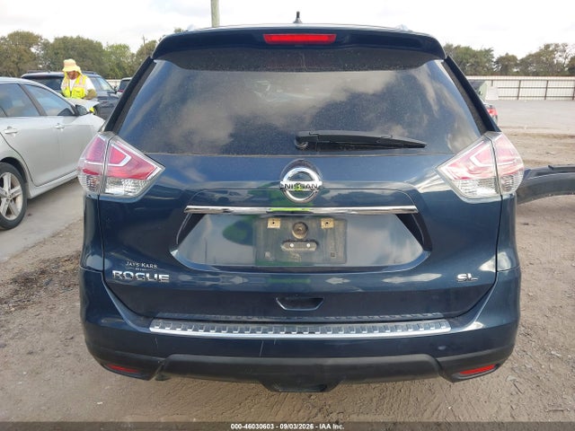 2016 Nissan Rogue Sl მანქანა იყიდება აუქციონზე, vin: 5N1AT2MT5GC751496, აუქციონის ნომერი: 46030603