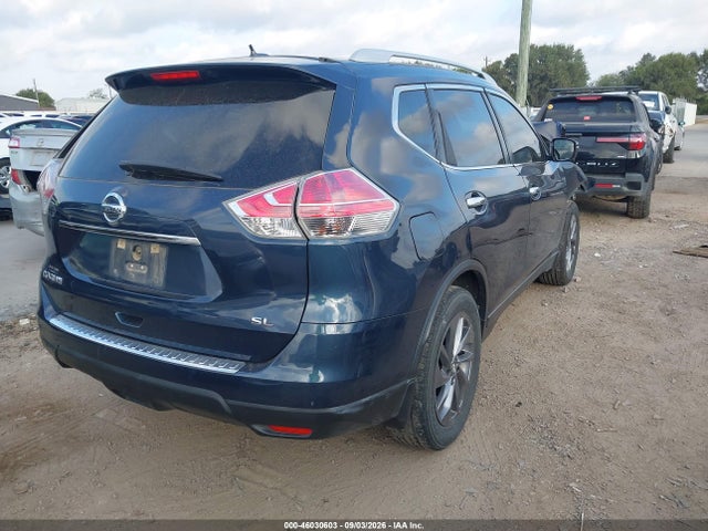 2016 Nissan Rogue Sl მანქანა იყიდება აუქციონზე, vin: 5N1AT2MT5GC751496, აუქციონის ნომერი: 46030603