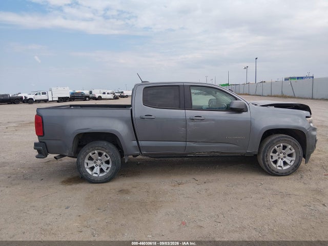 2022 Chevrolet Colorado 2wd  Short Box Lt მანქანა იყიდება აუქციონზე, vin: 1GCGSCEN2N1173955, აუქციონის ნომერი: 46030618