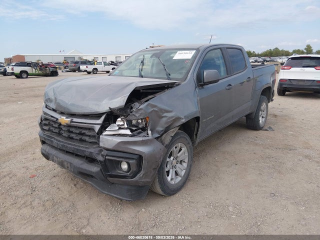 2022 Chevrolet Colorado 2wd  Short Box Lt მანქანა იყიდება აუქციონზე, vin: 1GCGSCEN2N1173955, აუქციონის ნომერი: 46030618