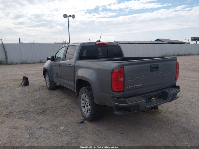 2022 Chevrolet Colorado 2wd  Short Box Lt მანქანა იყიდება აუქციონზე, vin: 1GCGSCEN2N1173955, აუქციონის ნომერი: 46030618