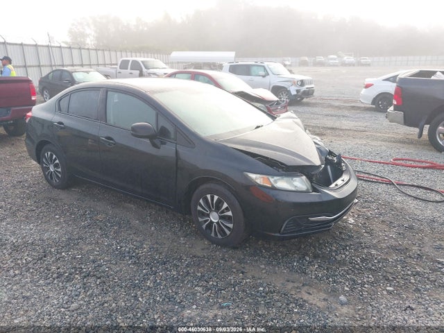 46030638 :رقم المزاد ، 19XFB2F54DE052053 vin ، 2013 Honda Civic Lx مزاد بيع