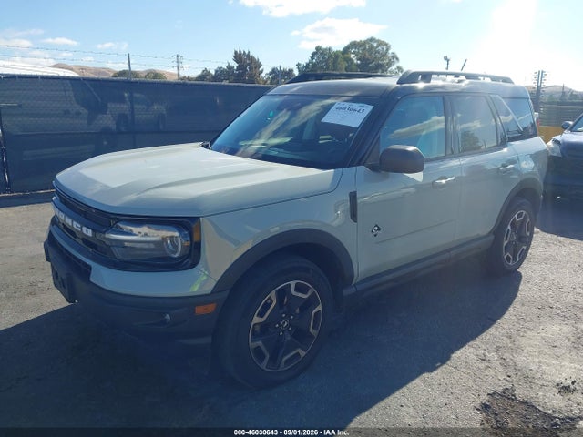 2022 Ford Bronco Sport Outer Banks მანქანა იყიდება აუქციონზე, vin: 3FMCR9C65NRD88790, აუქციონის ნომერი: 46030643