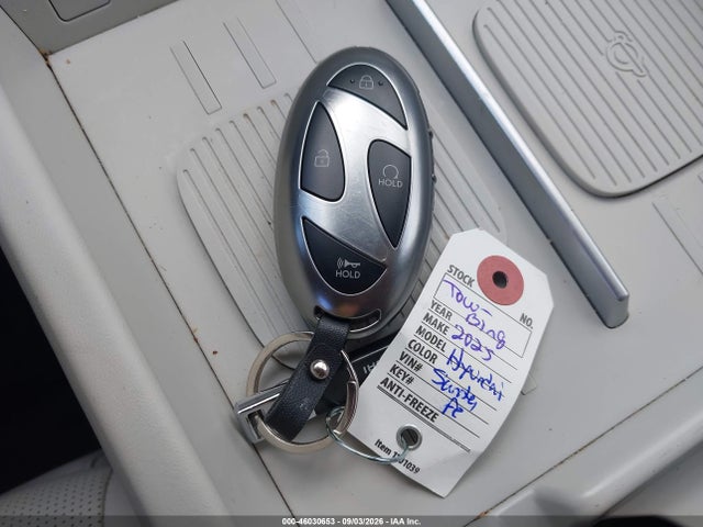 2025 Hyundai Santa Fe Hybrid Calligraphy მანქანა იყიდება აუქციონზე, vin: 5NMP5DG12SH032067, აუქციონის ნომერი: 46030653