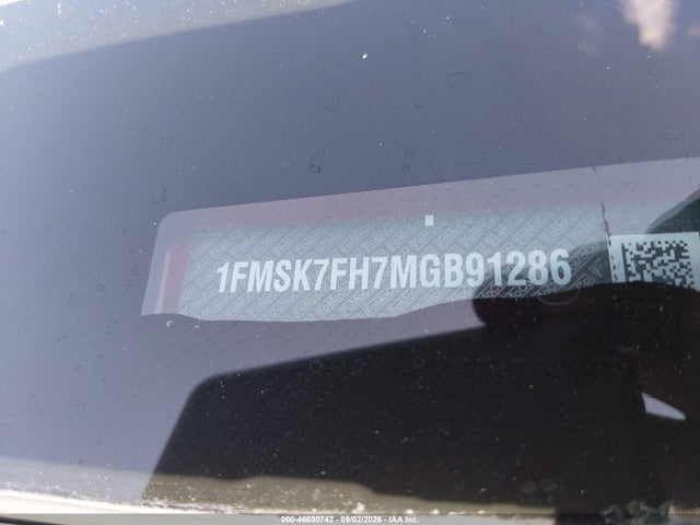 Aukcja sprzedaży 2021 Ford Explorer Limited, vin: 1FMSK7FH7MGB91286, numer aukcji: 46030742
